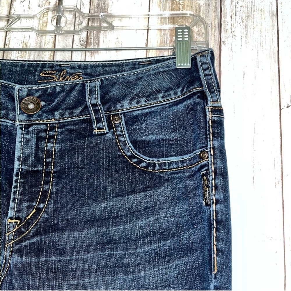 Silver Suki Dark Wash Bootcut Denim - Picture 2 of 6